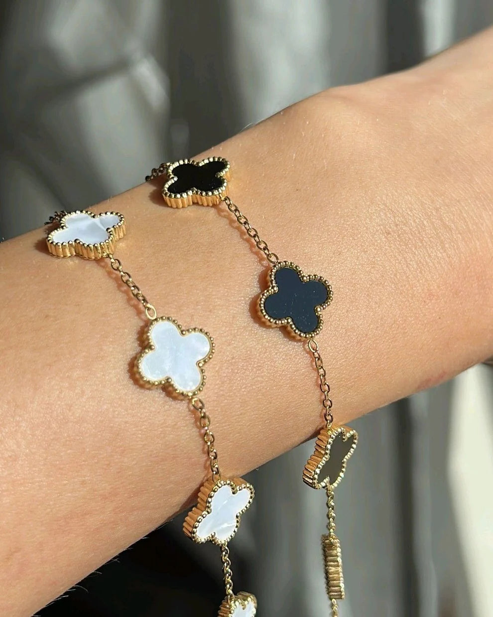 Duo v.cleef acier inoxydable