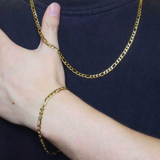 Duo madisoun dore ( acier inoxydable)